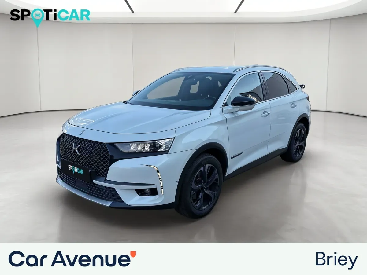DS Automobiles DS7 CROSSBACK blanc d'occasion