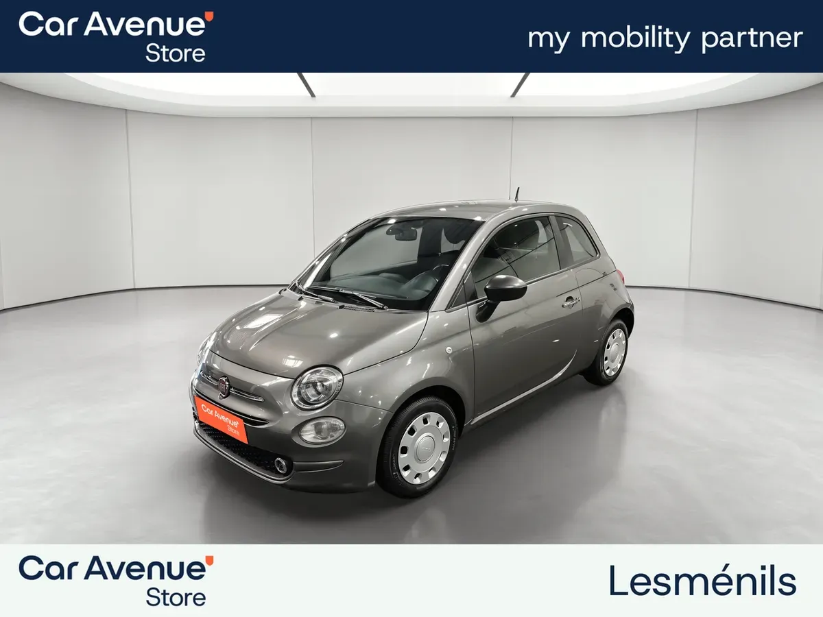 Fiat 500 gris d'occasion