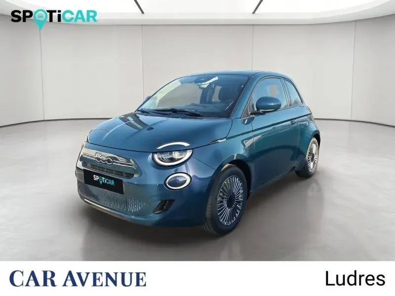 Fiat 500 ocean green metal neuf