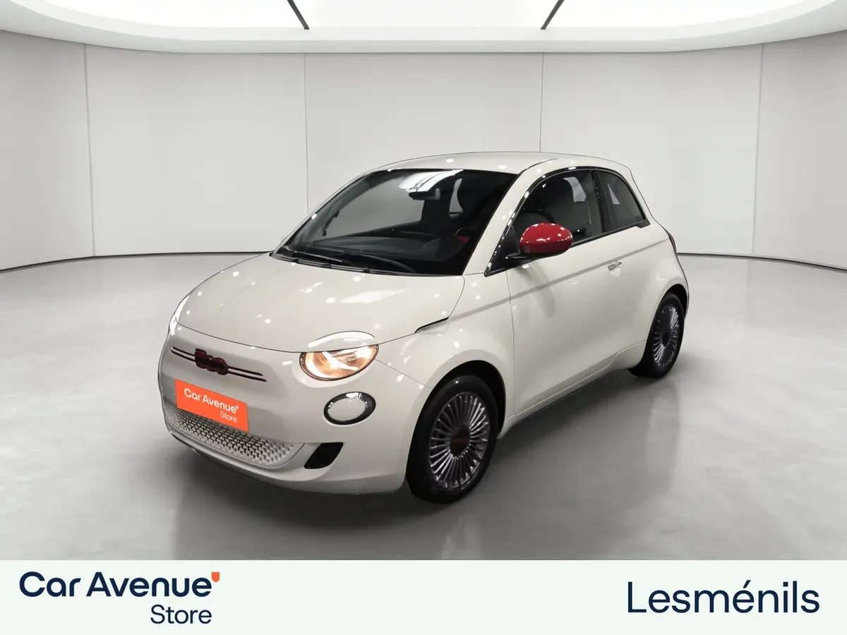 Fiat 500e BERLINE blanc d'occasion