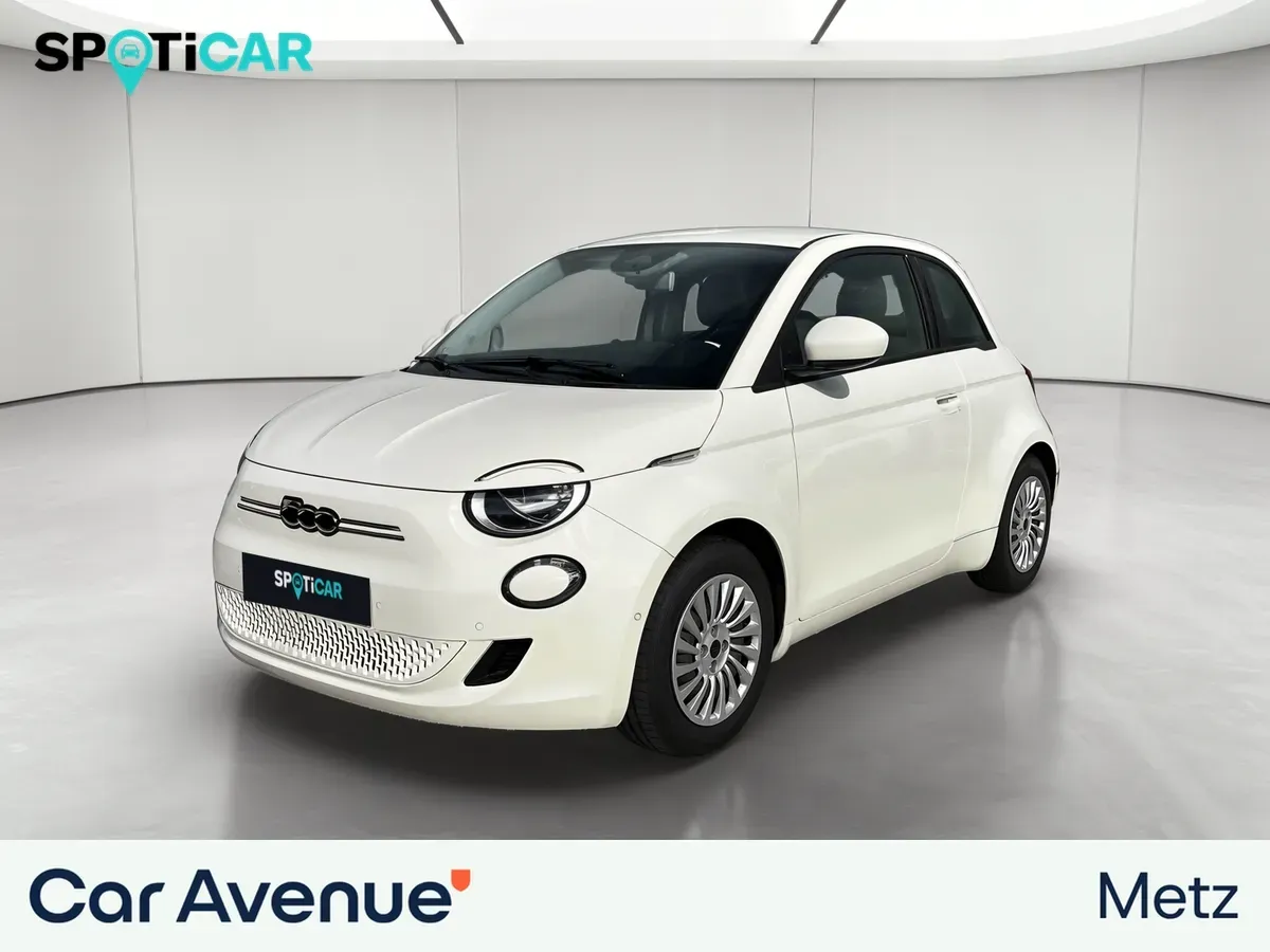 Fiat 500e BERLINE blanc sempione d'occasion