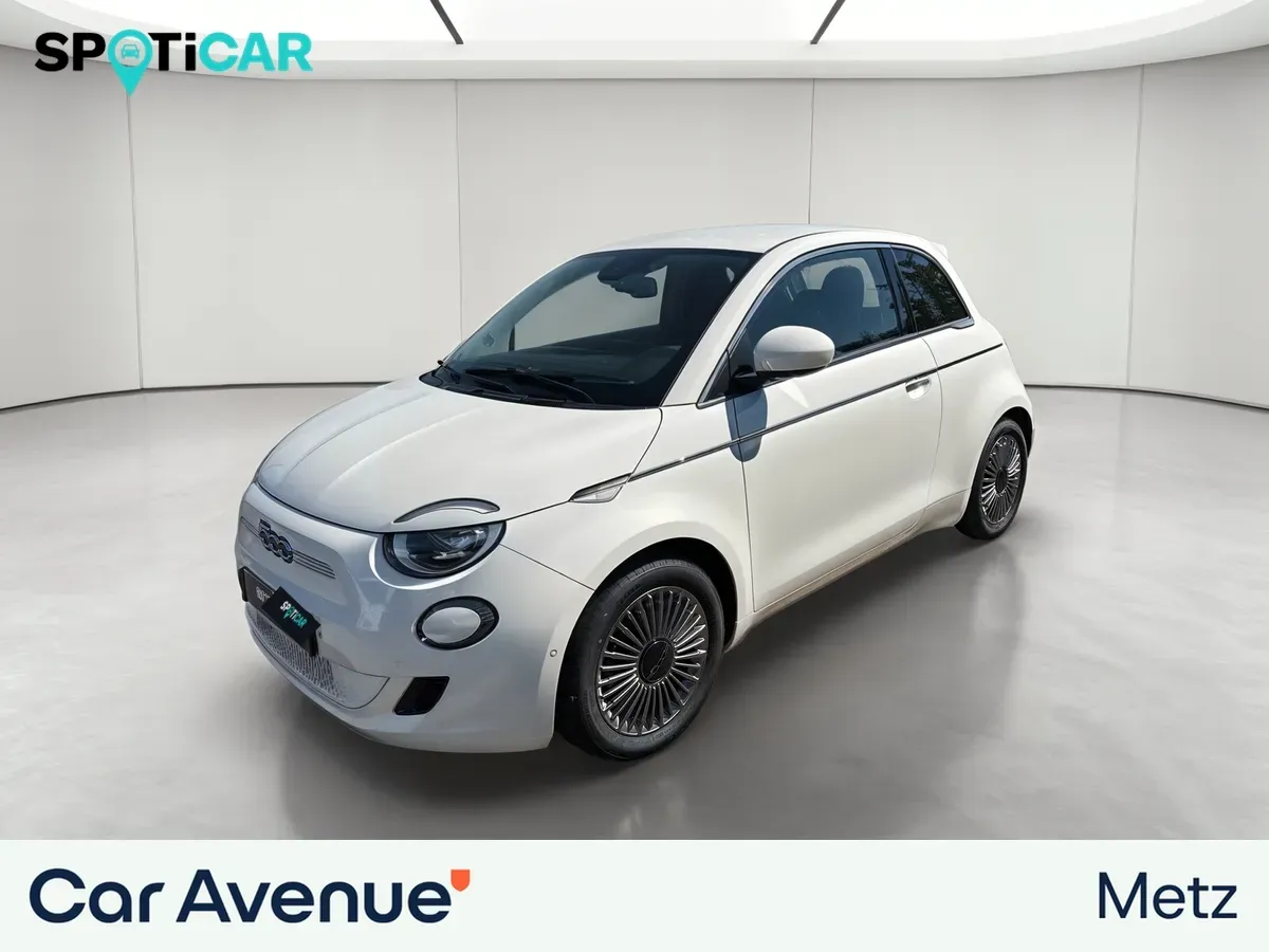Fiat 500e BERLINE blanc sempione d'occasion