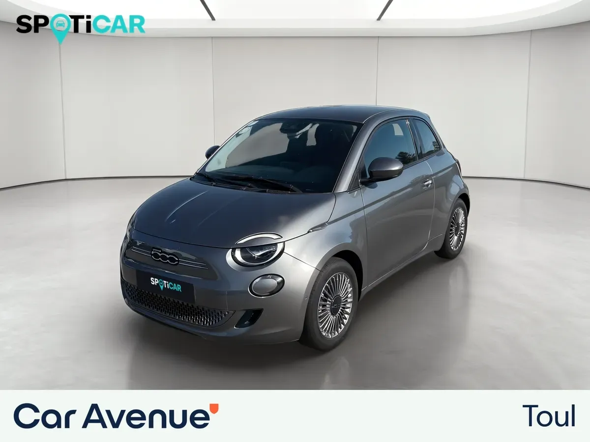 Fiat 500e BERLINE gris d'occasion