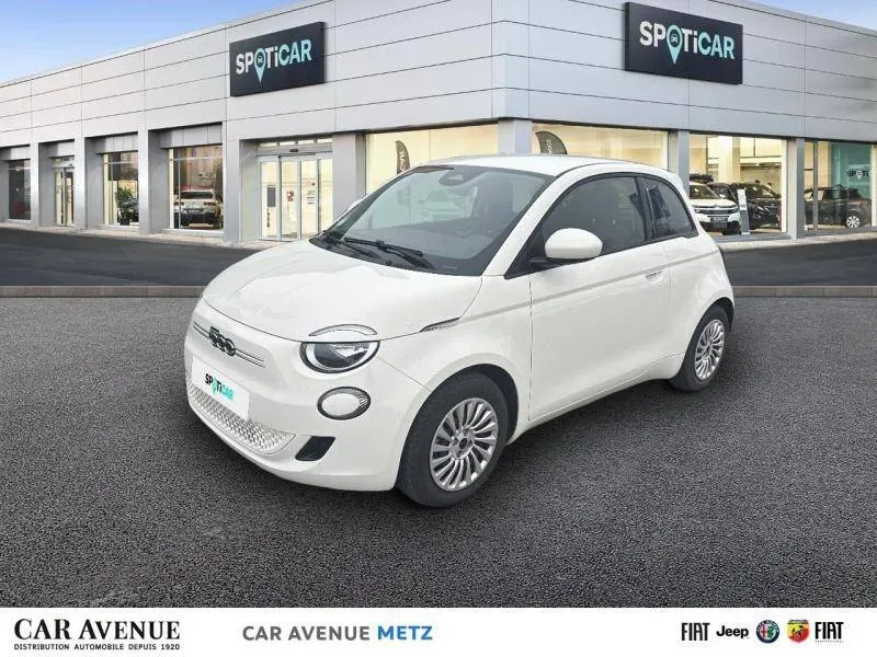 Fiat 500e BERLINE MY22 SERIE 1 STEP 2 ice white pastel d'occasion