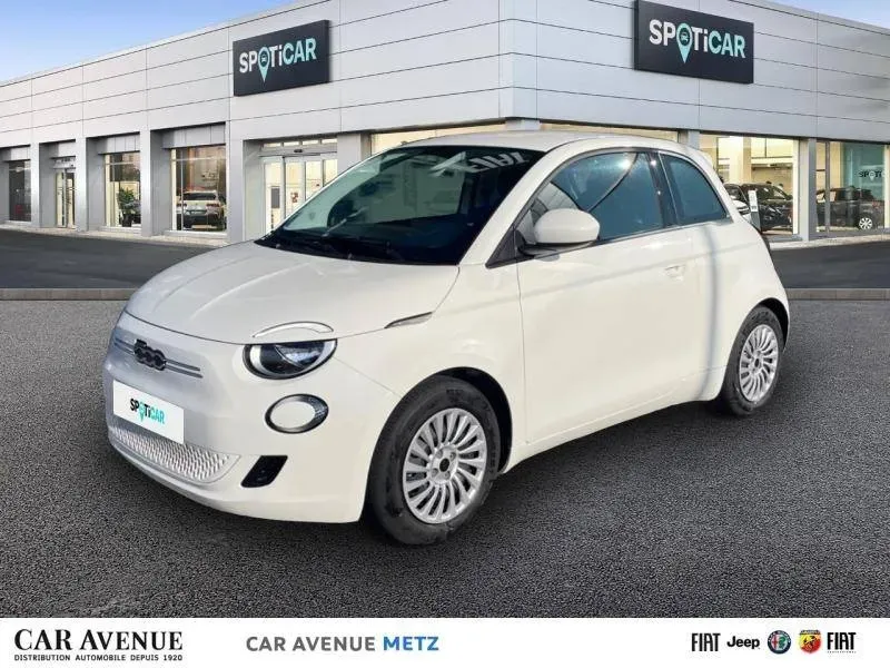Fiat 500e BERLINE MY22 SERIE 1 STEP 2 ice white pastel d'occasion