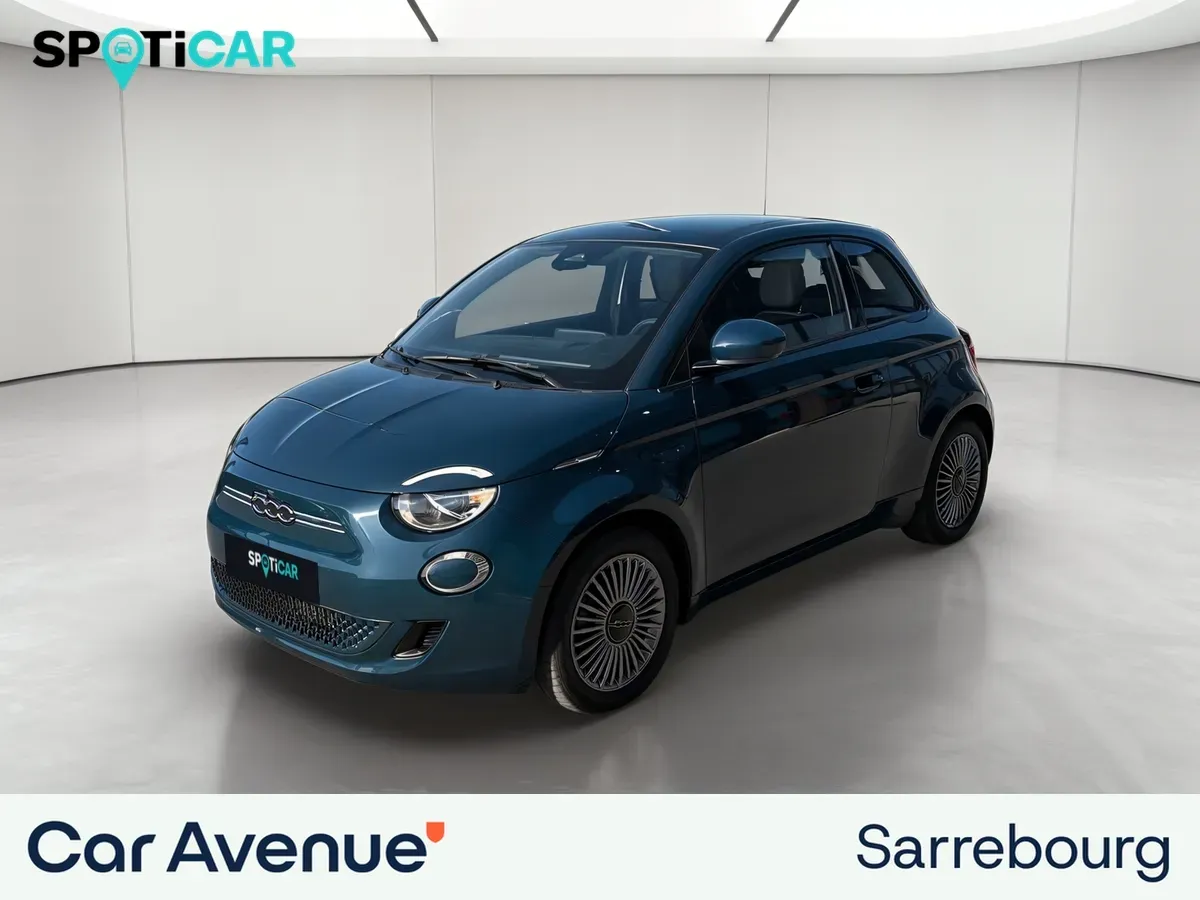 Fiat 500e BERLINE MY22 SERIE 1 STEP 2 ocean green d'occasion