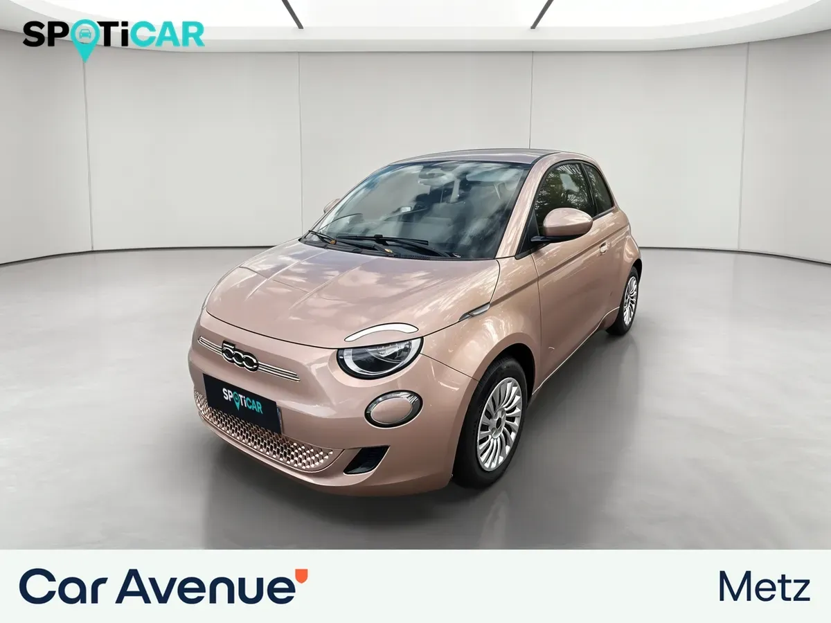 Fiat 500e BERLINE MY22 SERIE 1 STEP 2 rose gold d'occasion