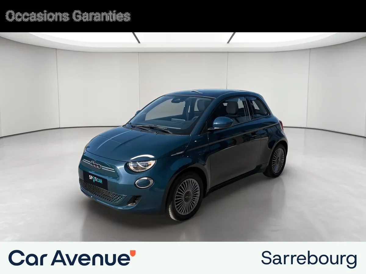 Fiat 500e BERLINE MY22 SERIE 1 STEP 2 ocean green d'occasion