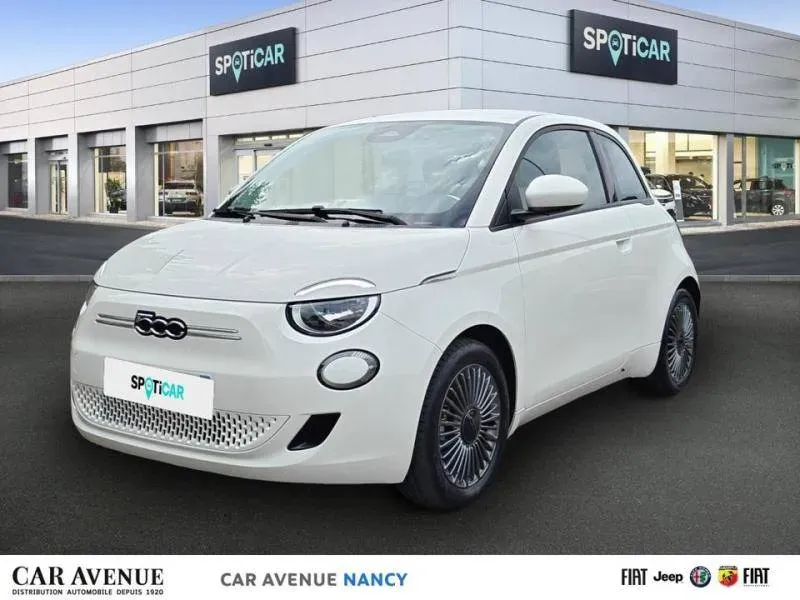 Fiat 500e BERLINE MY22 SERIE 1 STEP 2 blanc d'occasion