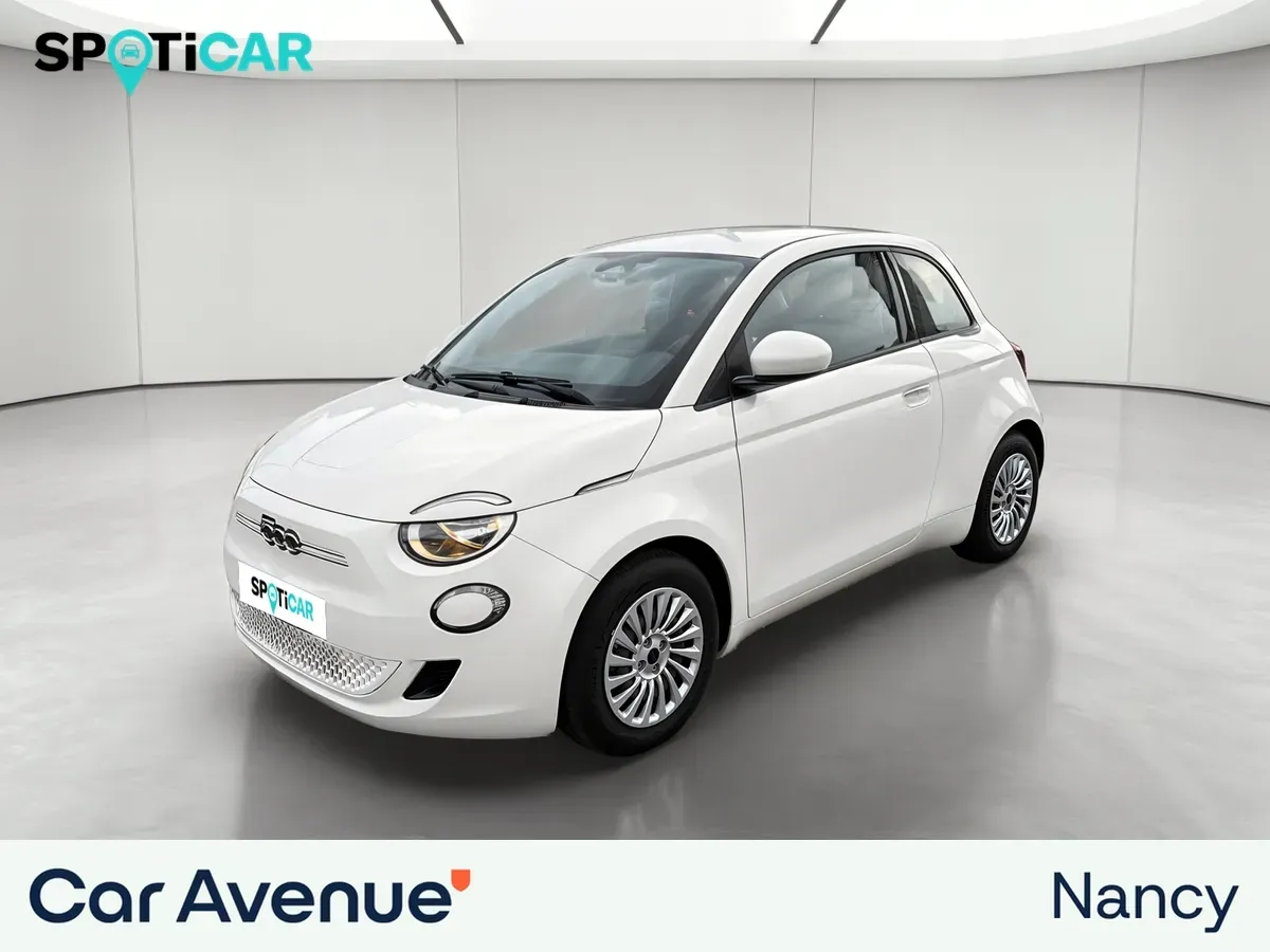 Fiat 500e CABRIOLET MY22 SERIE 1 STEP 1 blanc d'occasion