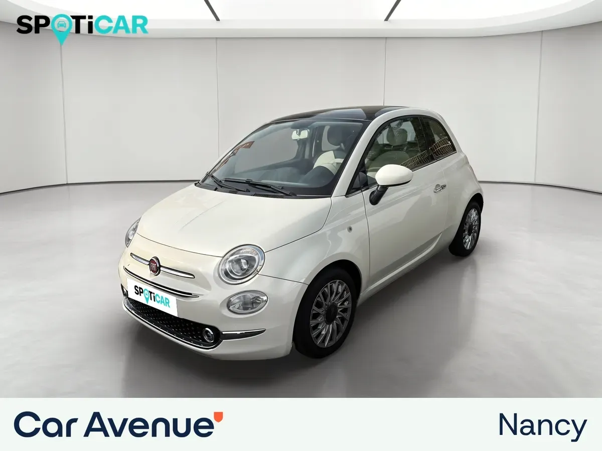Fiat 500 SERIE 4 blanc d'occasion