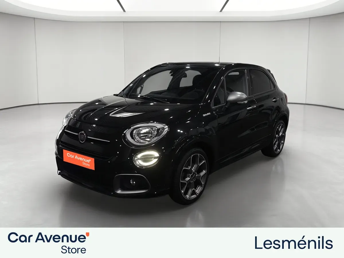 Fiat 500X noir d'occasion