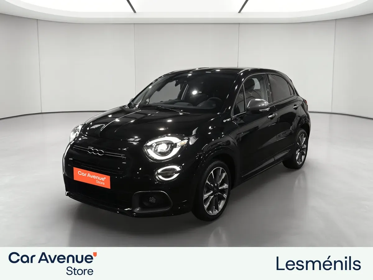 Fiat 500X noir d'occasion