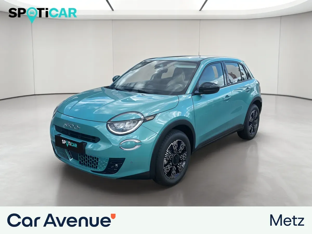Fiat 600e vert sky neuf