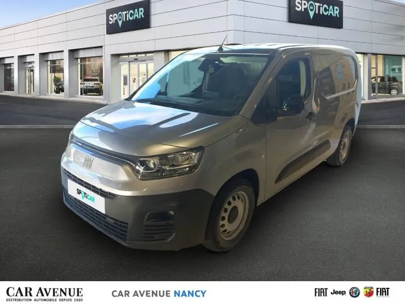Fiat DOBLO FOURGON ELECTRIQUE gris acier metallise d'occasion