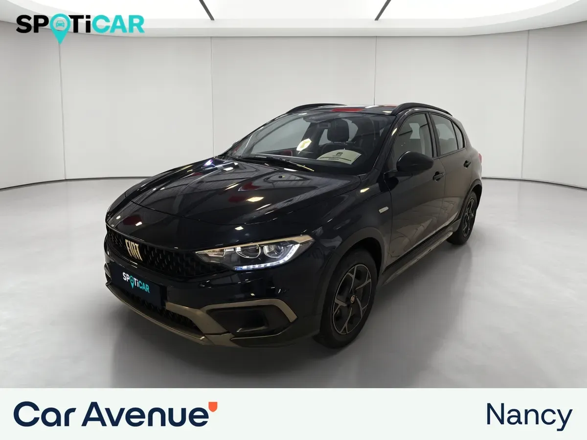 Fiat TIPO CROSS 5 PORTES MY21 bleu mediterraneo d'occasion