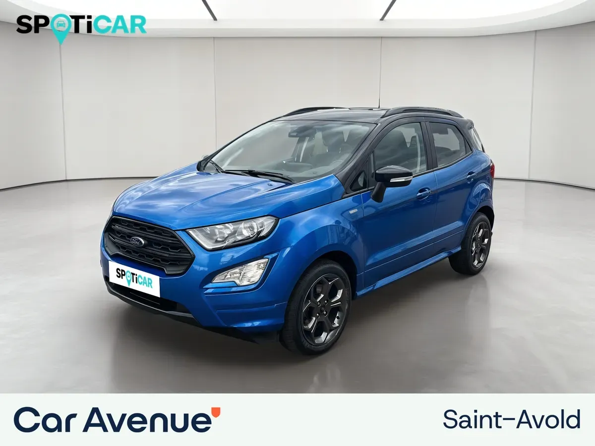 Ford EcoSport bleu d'occasion