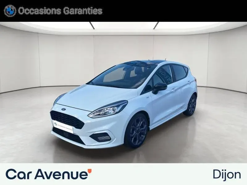 Ford Fiesta blanc d'occasion