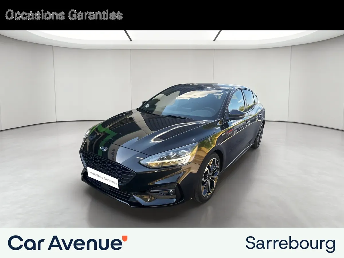 Ford Focus noir d'occasion