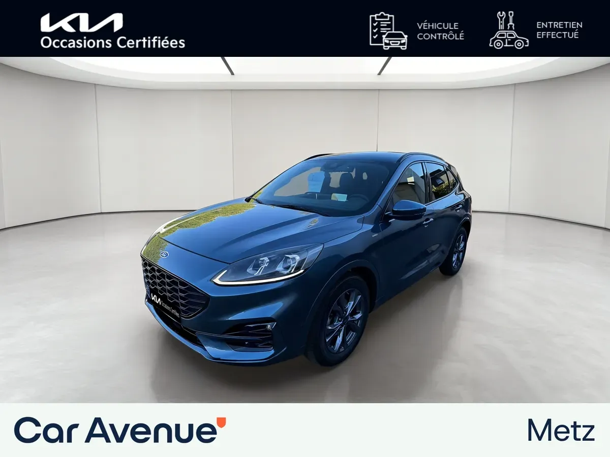 Ford Kuga bleu d'occasion