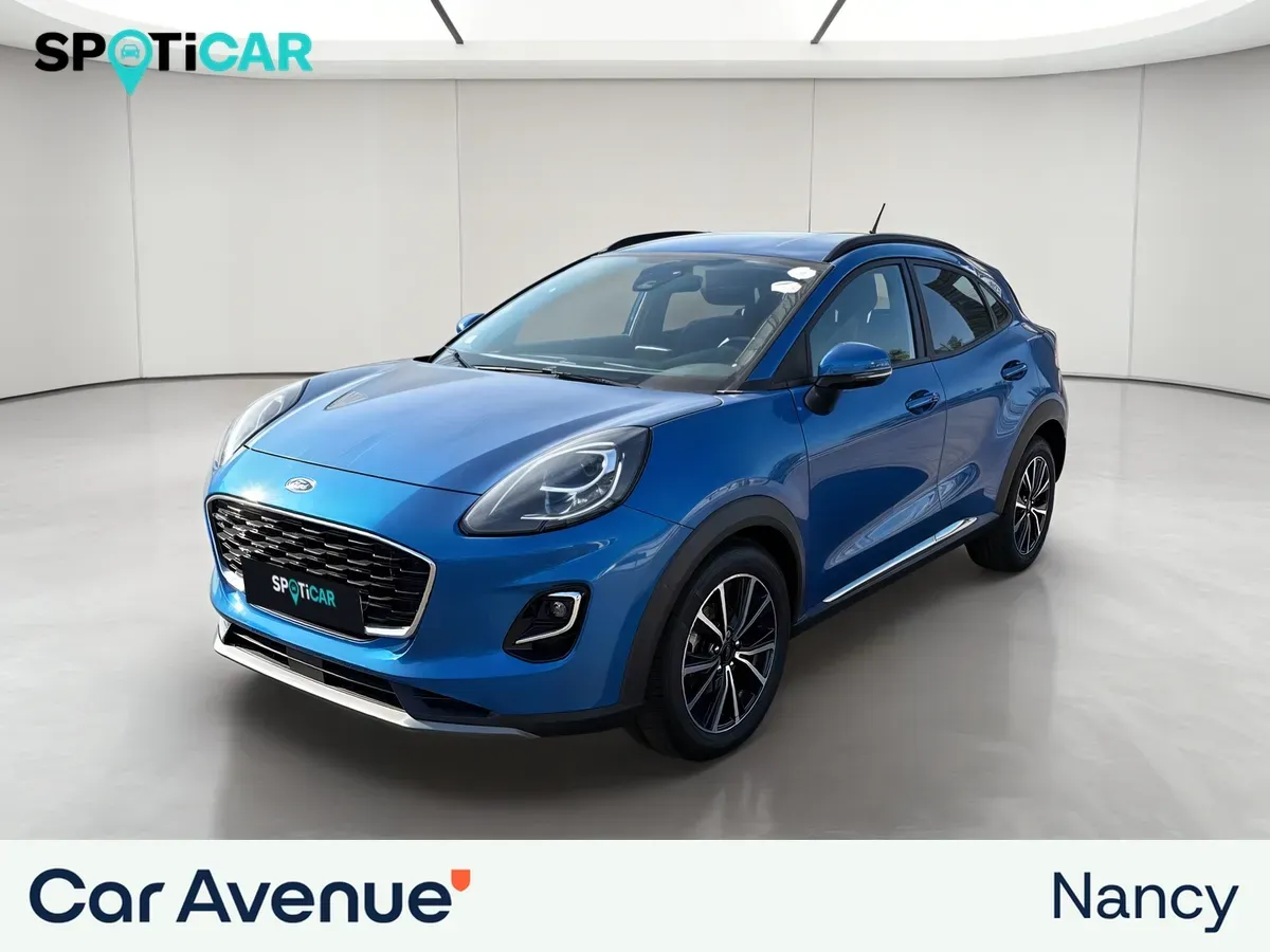 Ford Puma fashion bleu island metallisee d'occasion