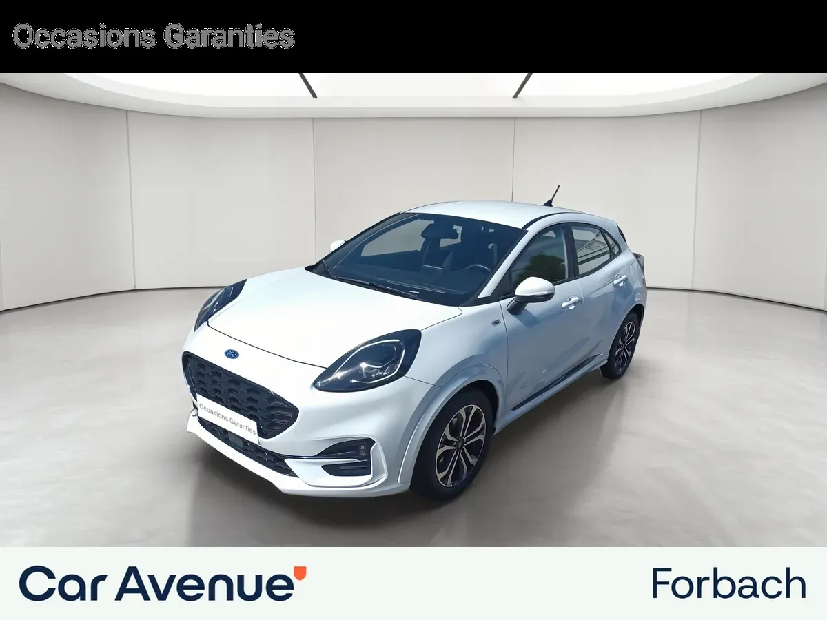 Ford Puma blanc d'occasion