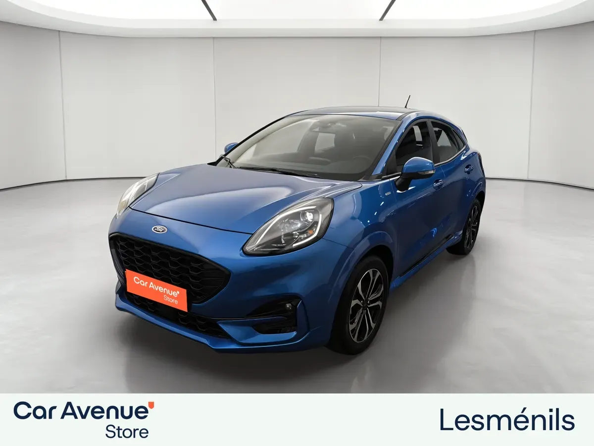 Ford Puma bleu d'occasion