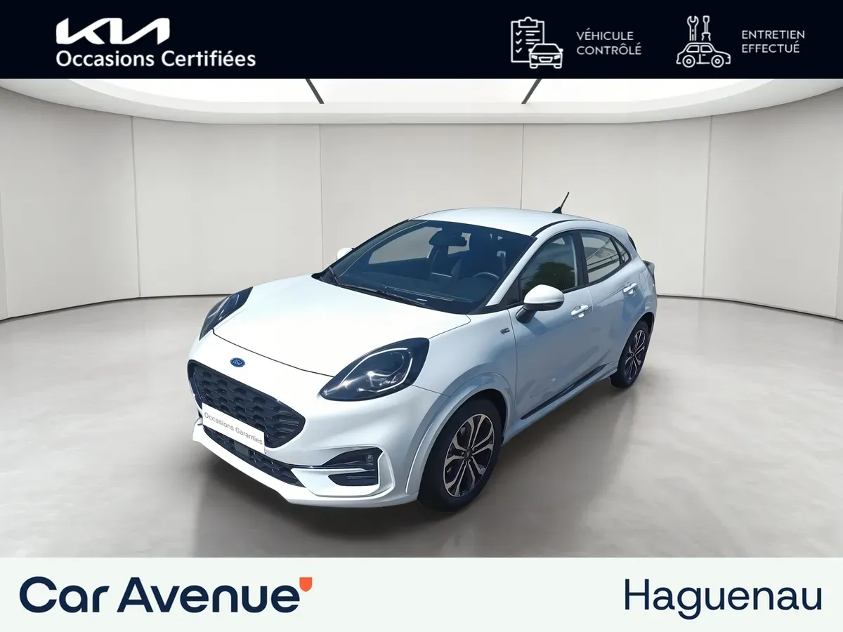 Ford Puma blanc d'occasion
