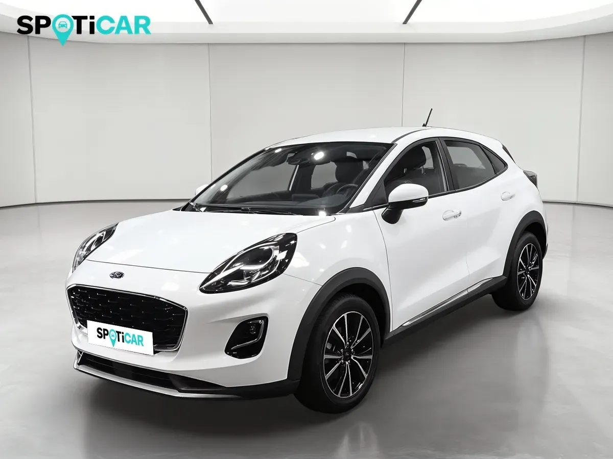 Ford Puma blanc glacier d'occasion