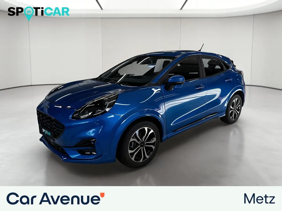 Ford Puma bleu d'occasion