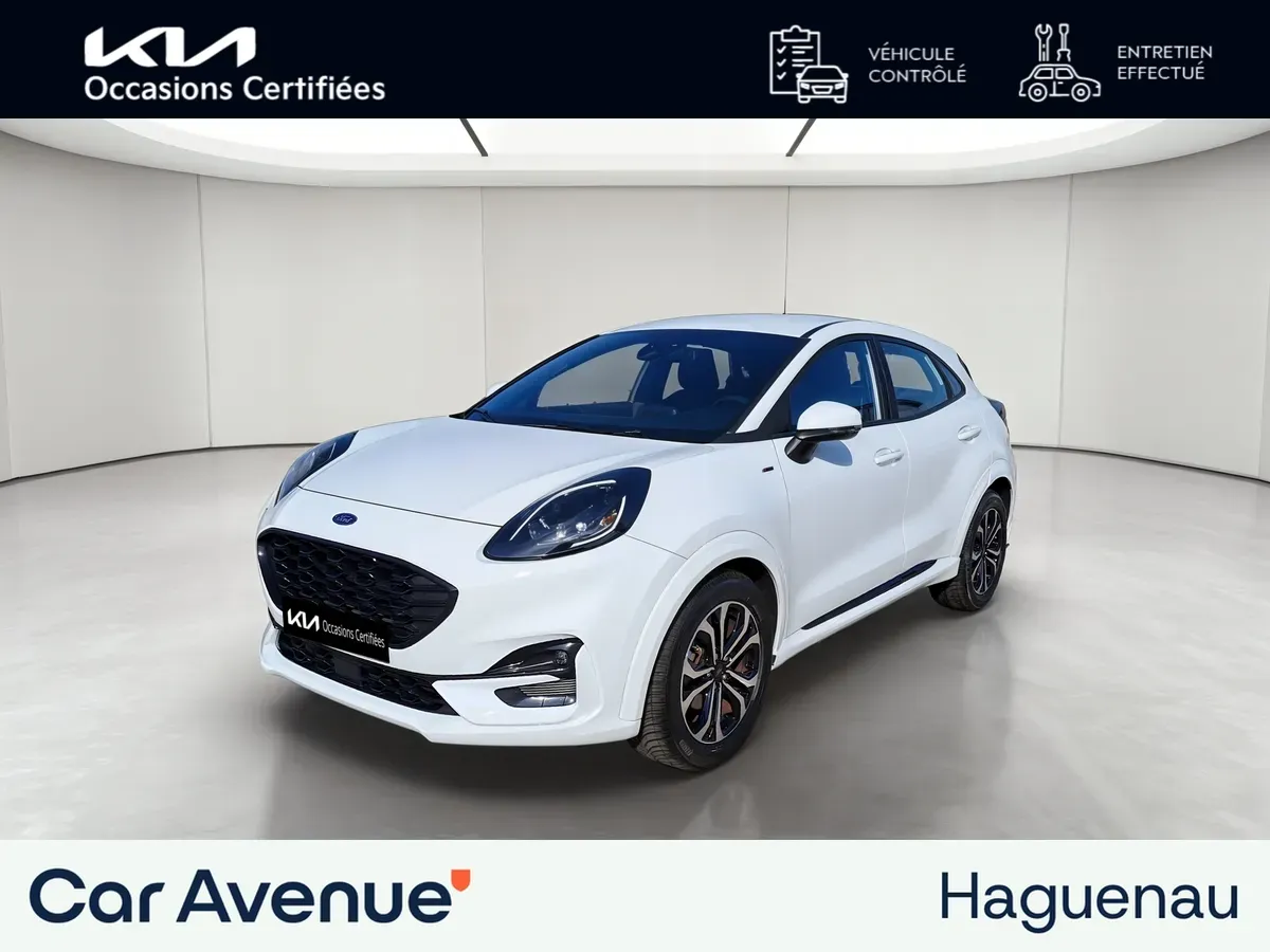 Ford Puma blanc d'occasion