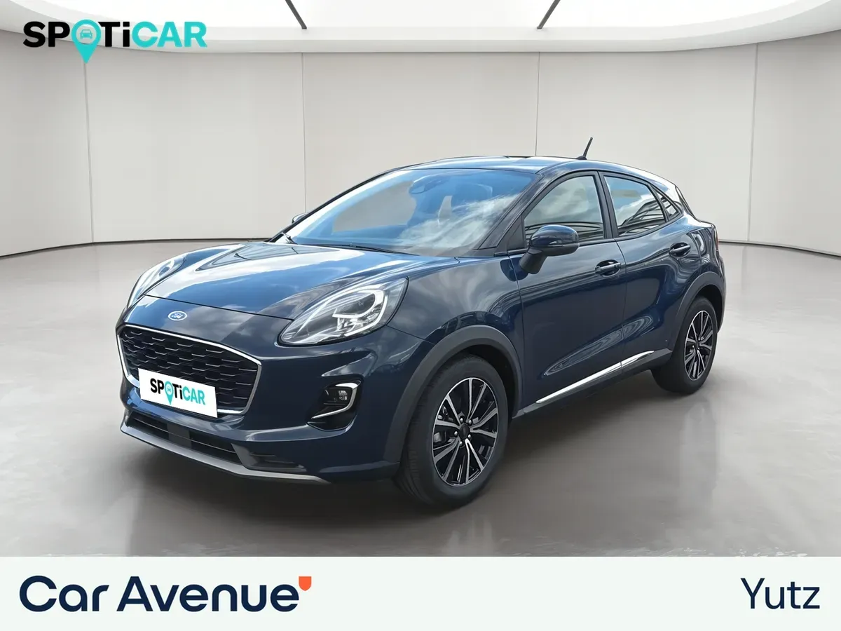 Ford Puma bleu d'occasion