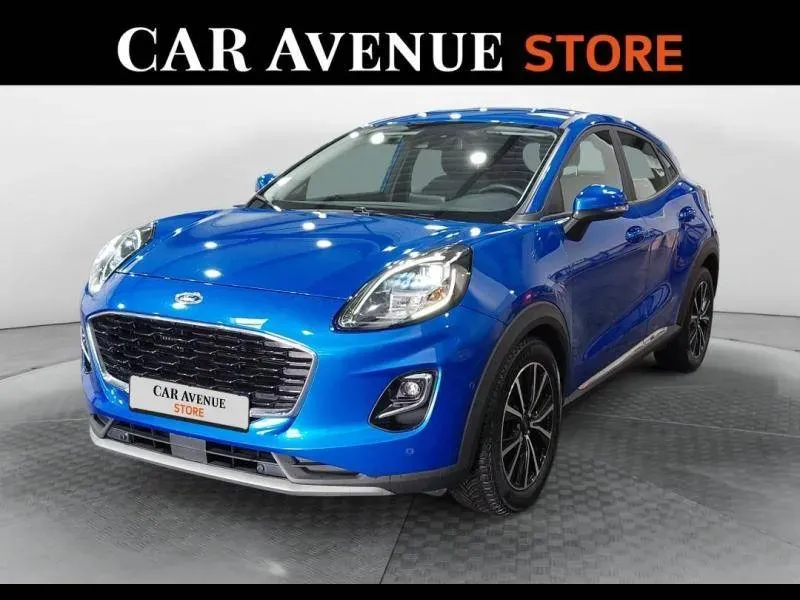 Ford Puma bleu d'occasion