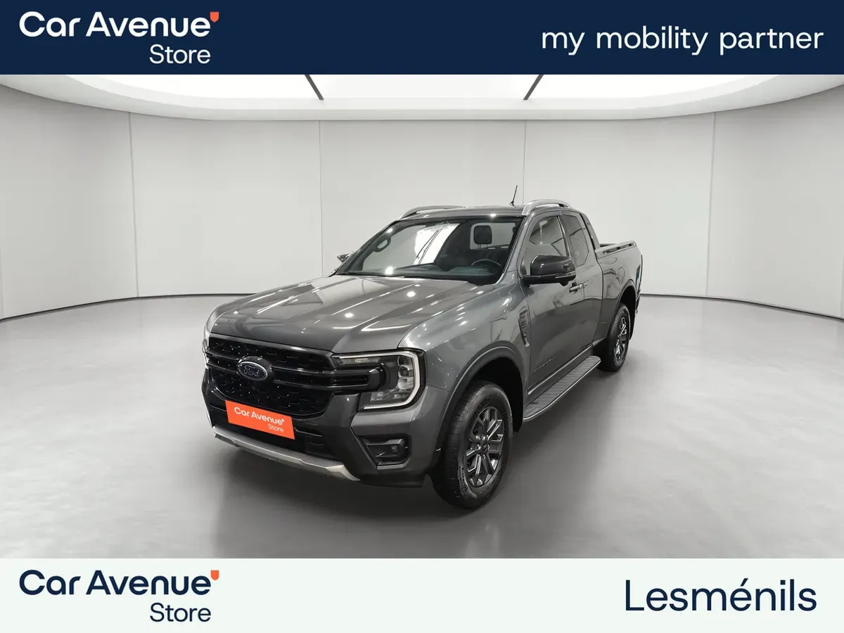 Ford RANGER SUPER CABINE gris d'occasion