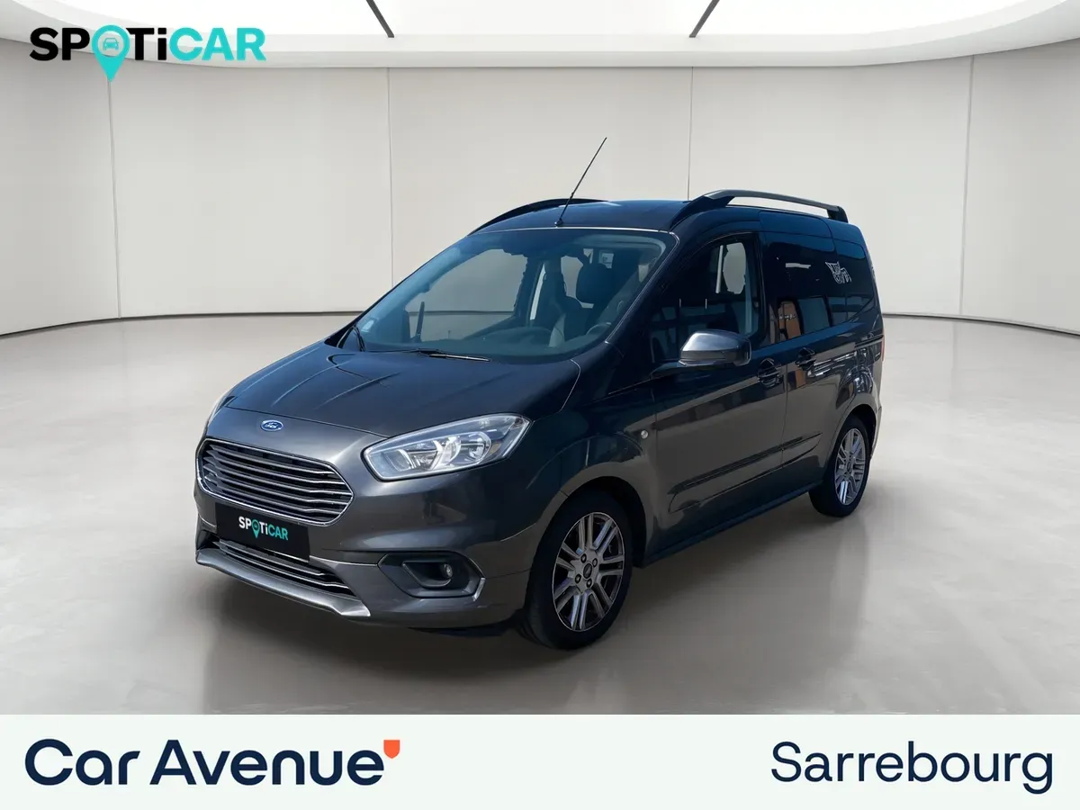 Ford TOURNEO COURIER gris clair d'occasion