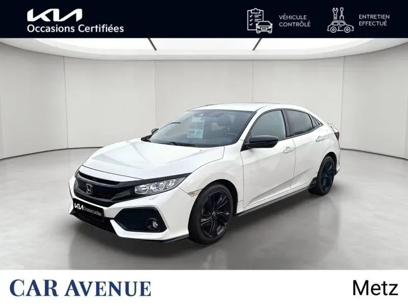 Honda CIVIC 2020 blanc orchide nacre d'occasion