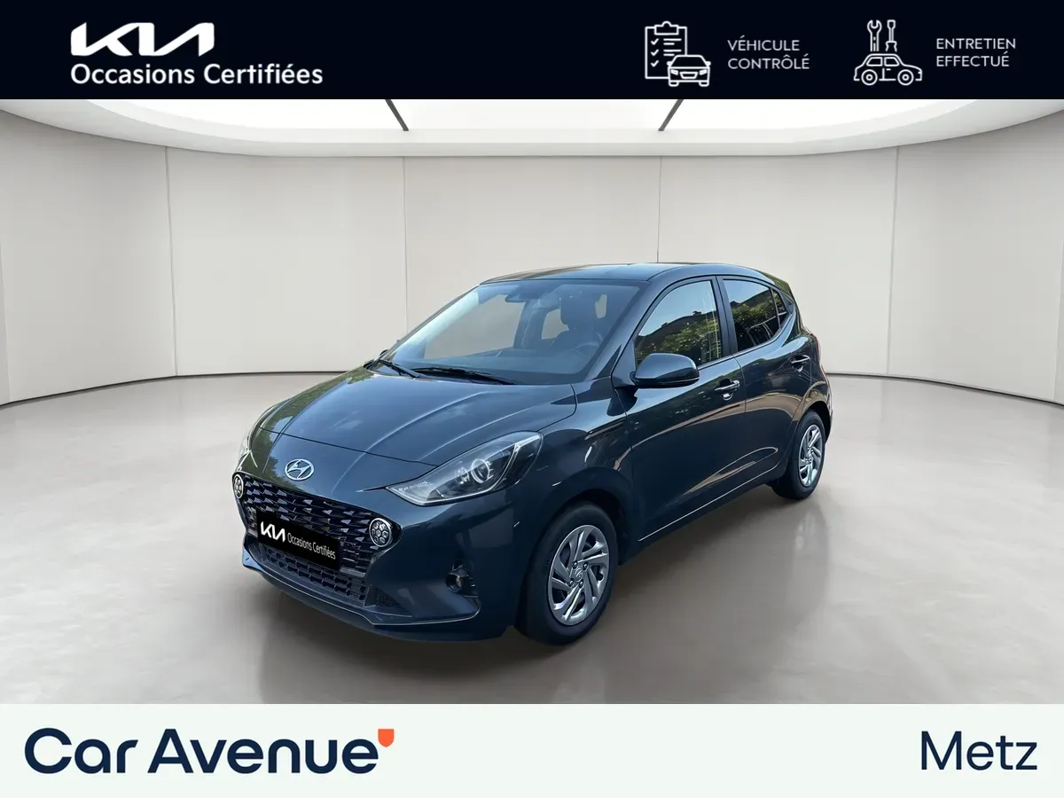 Hyundai i10 aurora grey metal d'occasion