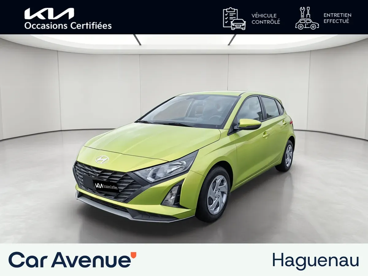Hyundai i20 lucid lime metallic d'occasion