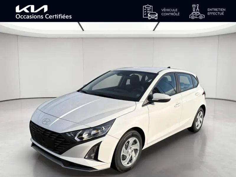 Hyundai i20 atlas white d'occasion