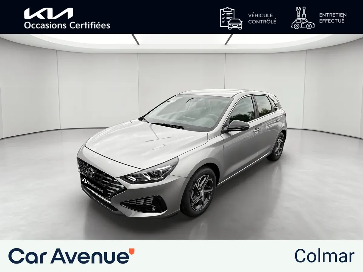 Hyundai i30 shimmering silver metal d'occasion