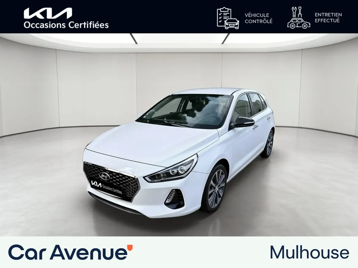 Hyundai i30 polar white d'occasion