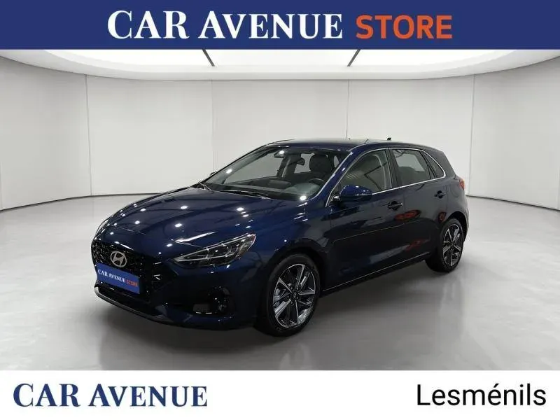 Hyundai i30 sailing blue metal d'occasion