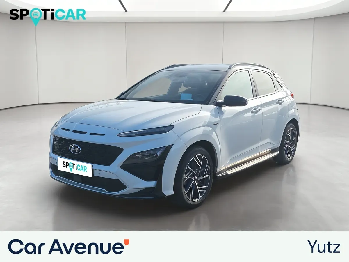 Hyundai KONA blanc d'occasion