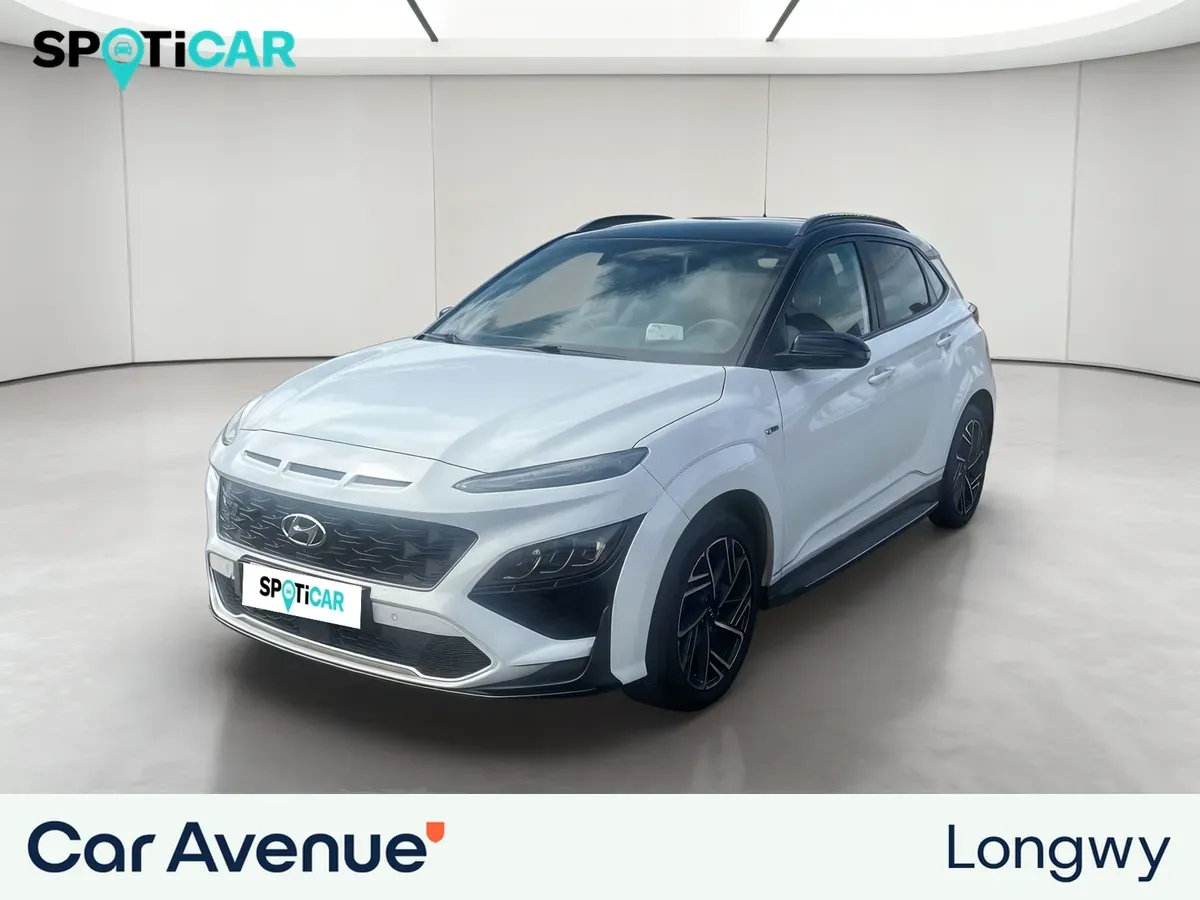 Hyundai KONA blanc d'occasion