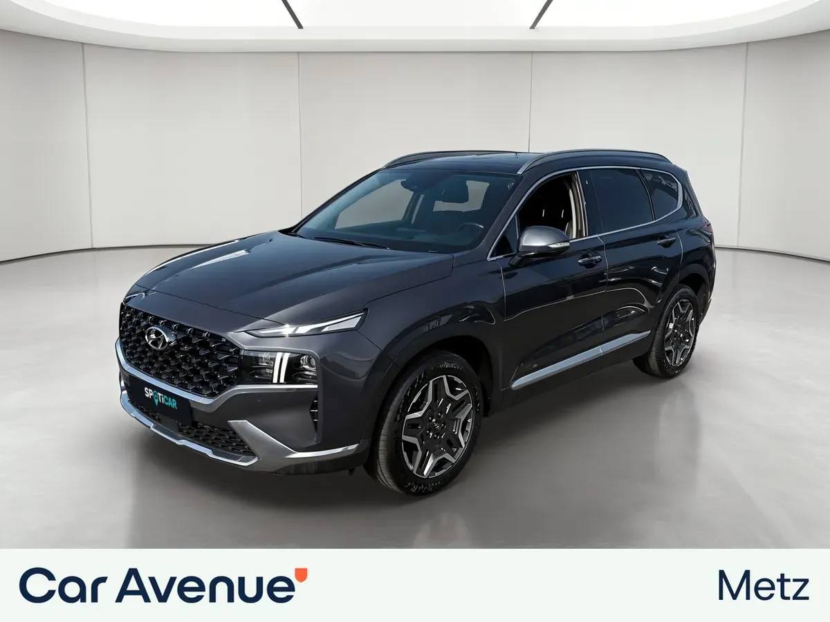 Hyundai SANTA FE gris clair d'occasion