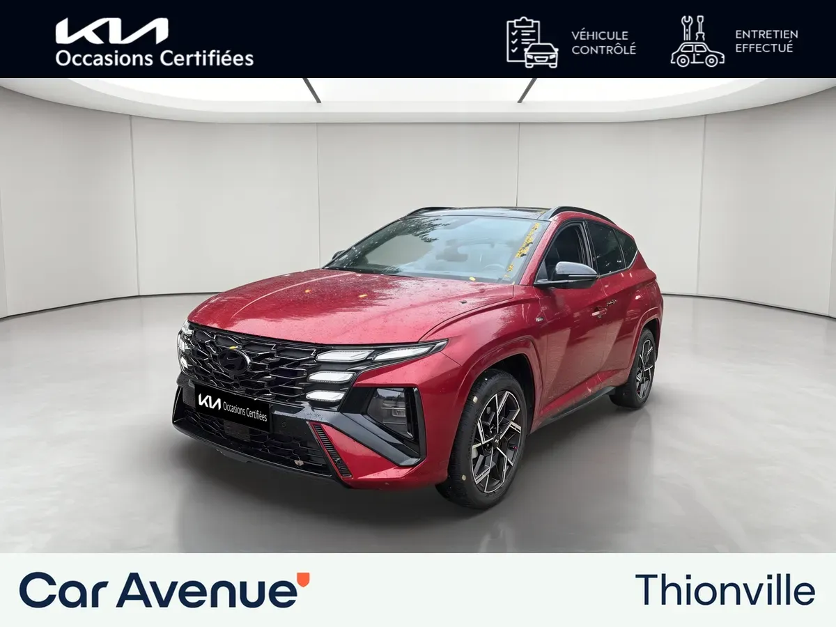 Hyundai Tucson rouge d'occasion