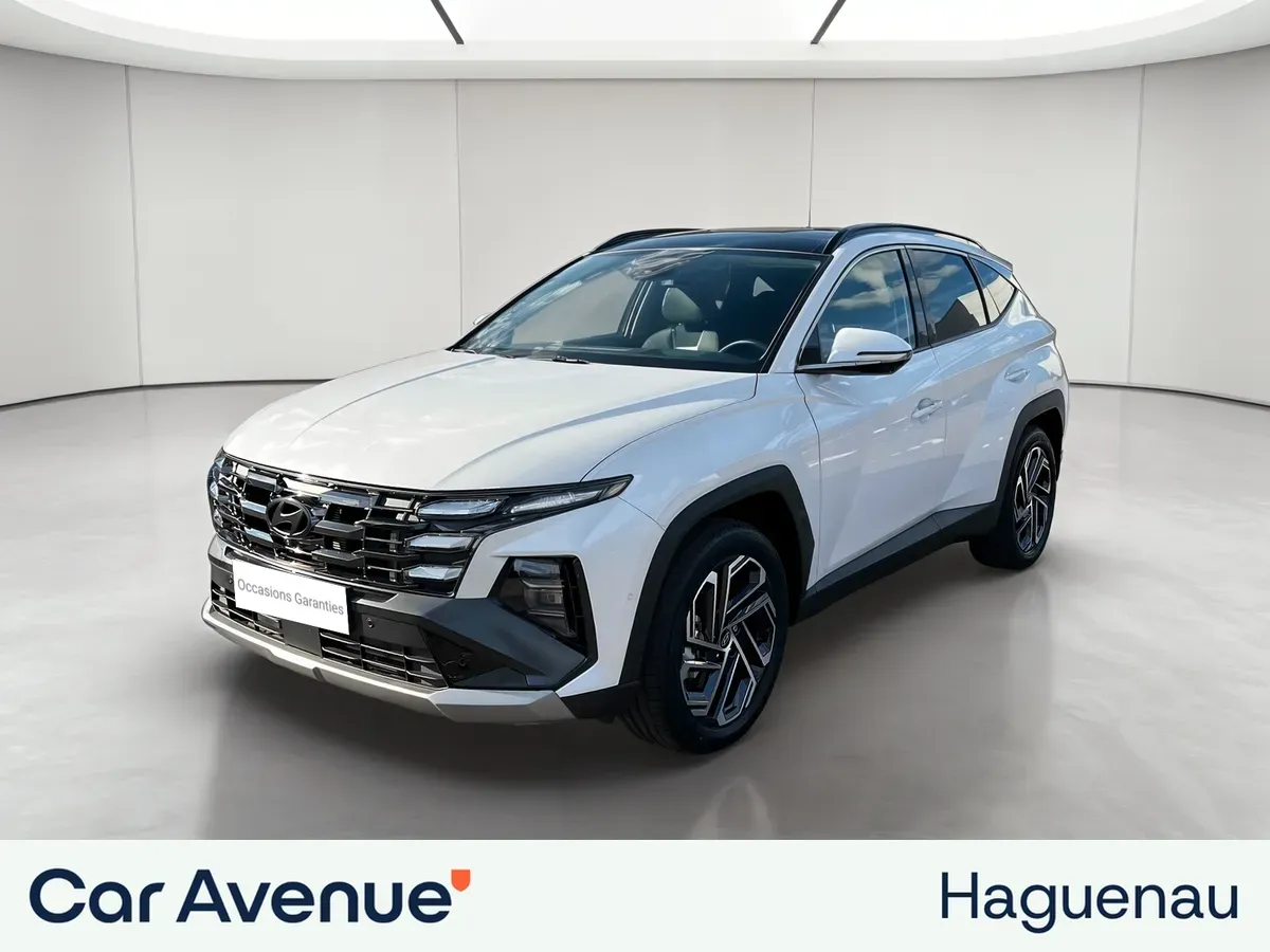 Hyundai Tucson blanc d'occasion