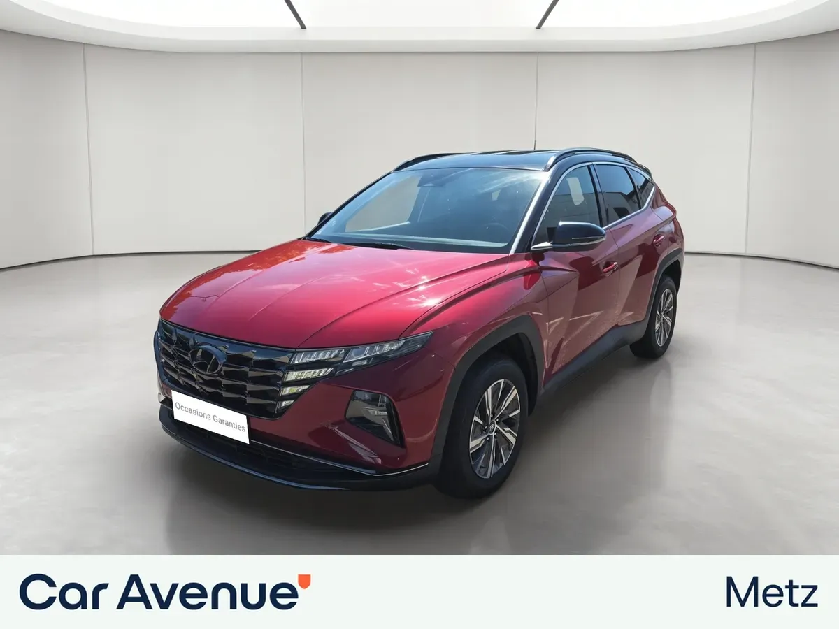Hyundai Tucson engine red d'occasion