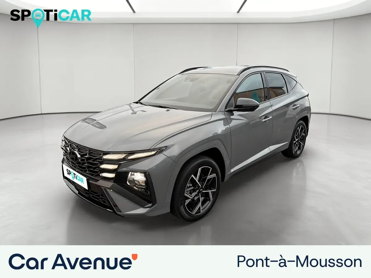 Hyundai Tucson gris d'occasion