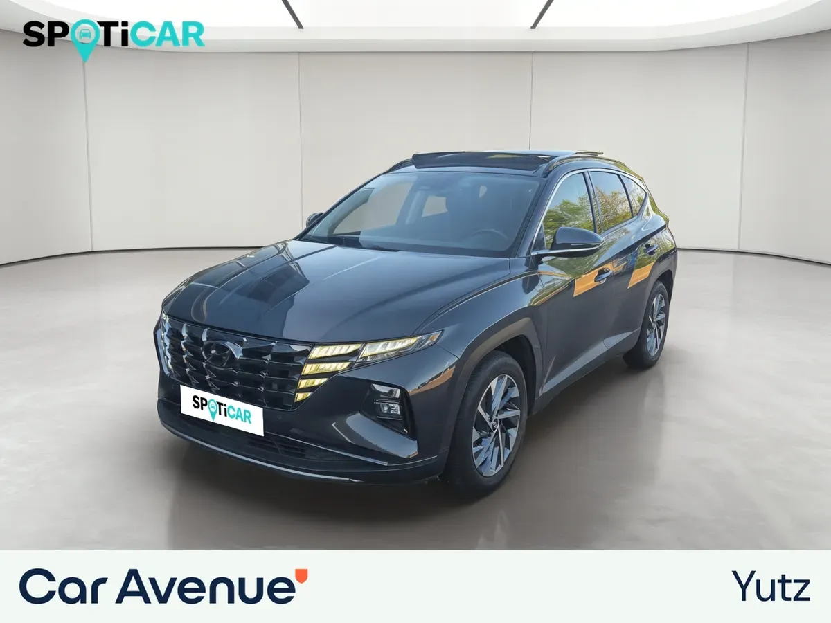 Hyundai Tucson gris d'occasion